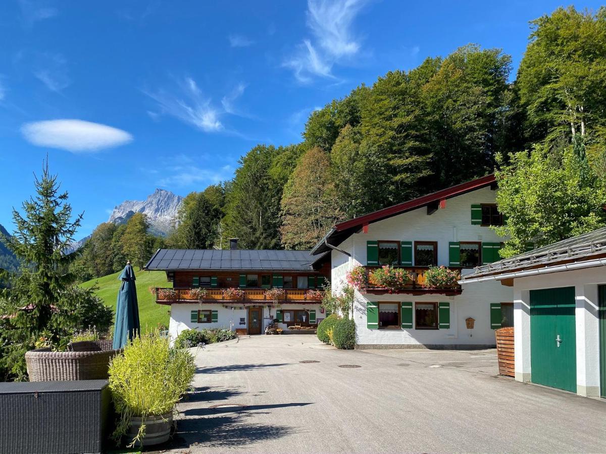 Alpenferienwohnungen Wiesenlehen Berchtesgaden Dış mekan fotoğraf