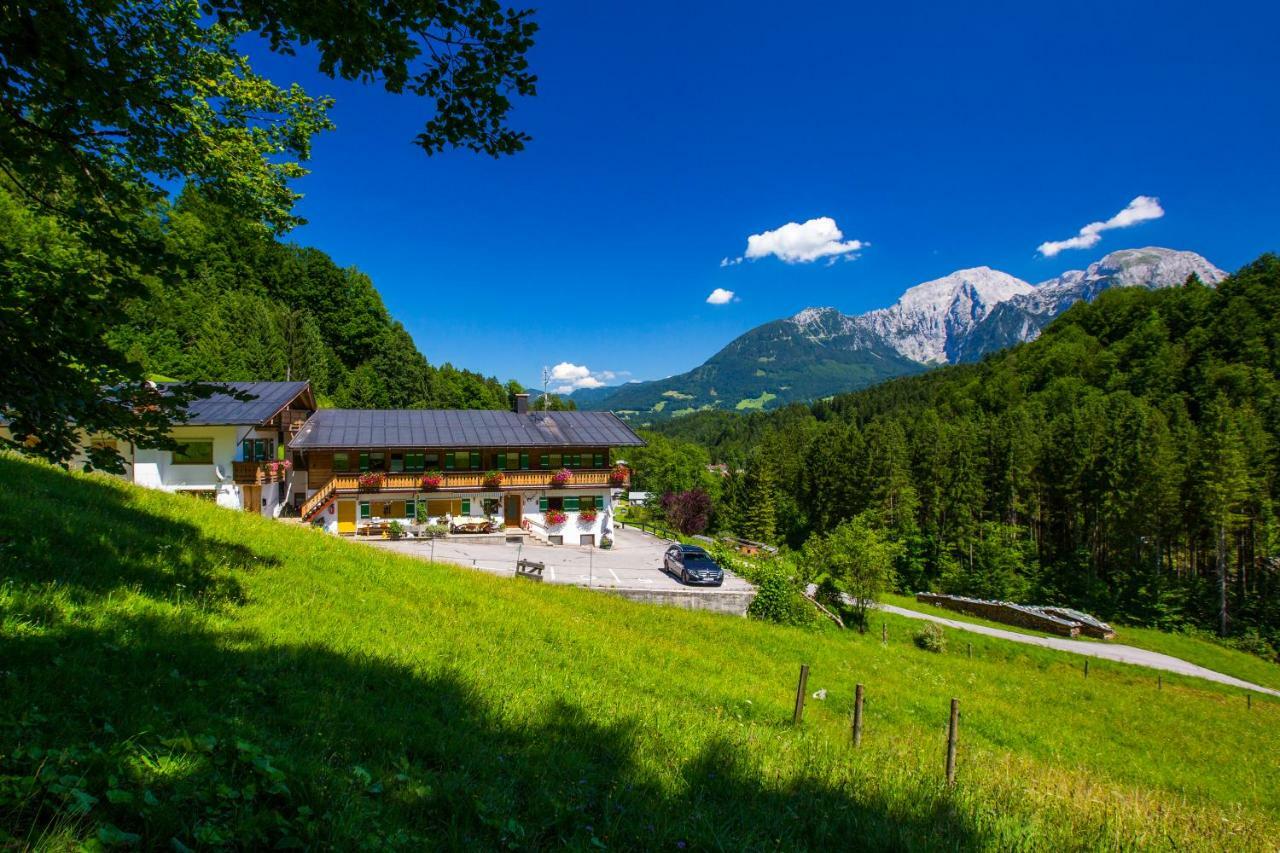 Alpenferienwohnungen Wiesenlehen Berchtesgaden Dış mekan fotoğraf
