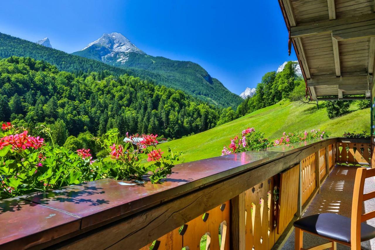 Alpenferienwohnungen Wiesenlehen Berchtesgaden Dış mekan fotoğraf